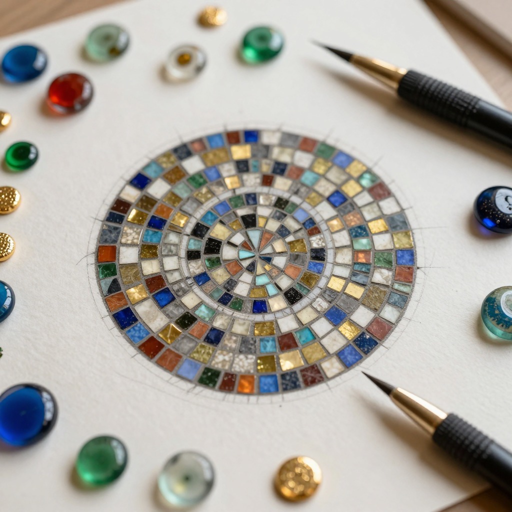 Mosaic Wall Art: From Sketch to Finished Masterpiece