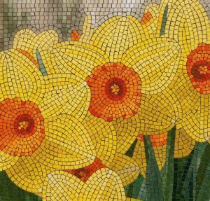 Мозаика «Желтые Нарциссы»