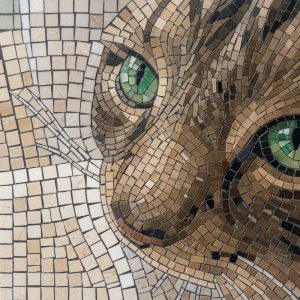 Мозаика «Взгляд кошки» — Классический стиль