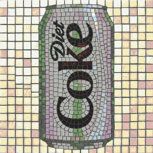 Diet Coke Mosaic Art – Pop Art Wall Decor
