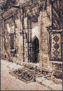 Ancient Street Mosaic Art