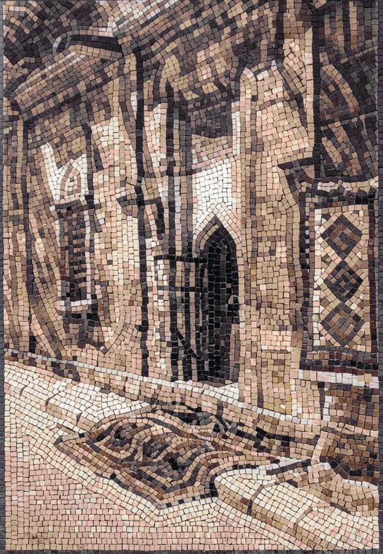 Ancient Street Mosaic Art