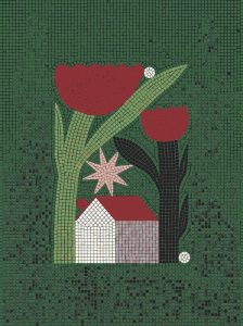 House in Flowers Mosaic Art – MELTI