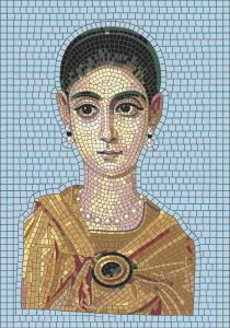 Мозаичный портрет женщины – Коллекция MELTI