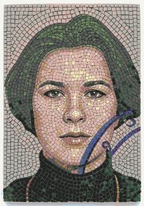 Мозаичный портрет женщины — Мозаика MELTI