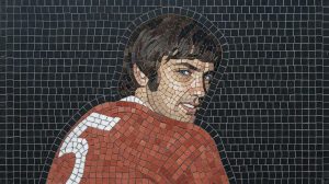 Классический мозаичный портрет спортсмена