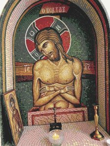 Jesus Christ in the Tomb Mosaic Art | MELTI