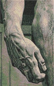 The Hand Mosaic Art – Classical Anatomical Study