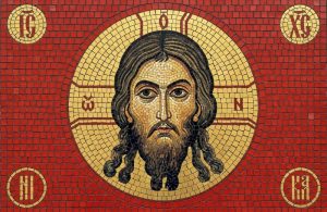 Мозаика Иисус Христос — Классический византийский стиль
