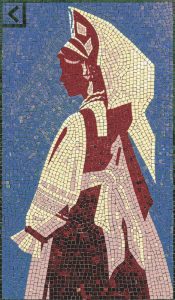 Мозаика «Элегантный профиль» — Коллекция MELTI