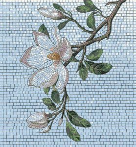 Мозаика «Цветок Магнолии» — Элегантность Природы