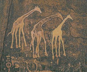 Мозаика с жирафами в стиле MELTI