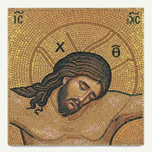 Мозаика Лик Христа — Золотой образ