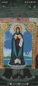 Classical Saint Mosaic Art