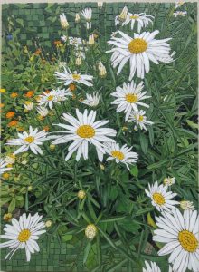 Мозаика «Белые Маргаритки» — Красота Природы