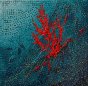 Мозаика «Красный коралл» — Подводная гармония