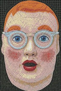 Мозаика Мелкий модуль: Сюрреалистическое лицо