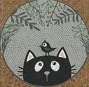 Котопус мозаика 60×60 см