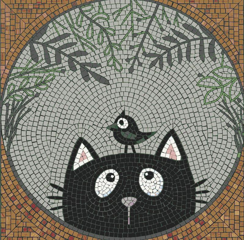 Котопус мозаика 60×60 см