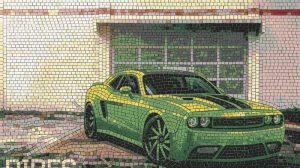 ⚡ Классическая AI mosaic art