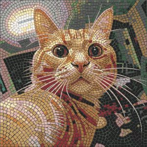 Мозаика MELTI: Прекрасный Кот в Миниатюре