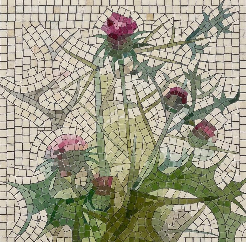 Классическая мозаика с шипами