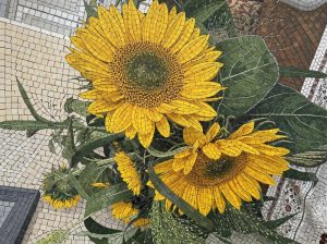 Мозаика «Подсолнухи» — Яркое Искусство Природы