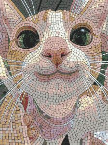 Мозаичный портрет «Милый кот» — Мозаика MELTI