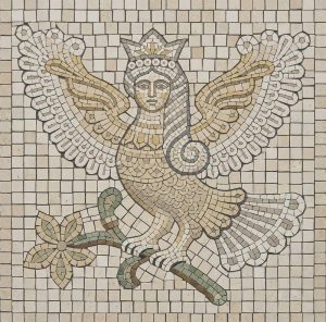 Мозаичный Портрет Мифического Существа