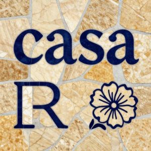 Мозаичная вывеска ‘Casa’ в стиле Opus Incertum