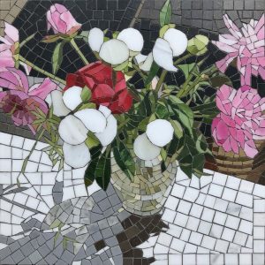 Elegant Floral Mosaic Bouquet