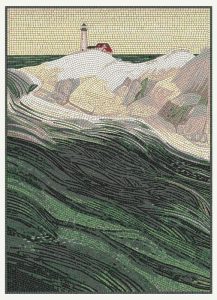 Мозаика «Снежный маяк» — Коллекция MELTI