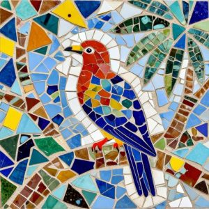 Яркий Тукан в Стиле Trencadís