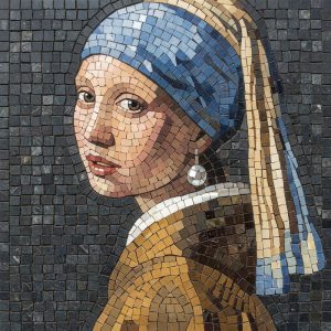 Мозаика «Девушка с жемчужной серёжкой»