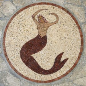 Мозаика «Русалка» в классическом стиле