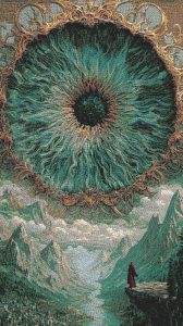 Сюрреалистичная мозаика «Всевидящее око»