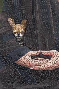 Мозаика «Маленький секрет»: Чихуахуа под одеялом