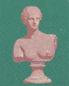 Мозаика «Классический женский бюст»