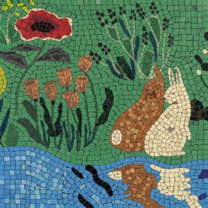 Мозаика «Лесные зайчики» — Классический стиль