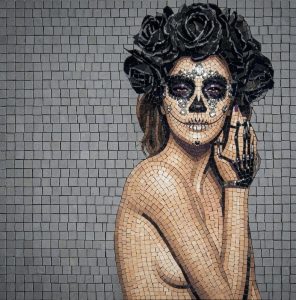 Мозаика «День Мертвых» — Готический Портрет