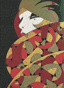 Серенада красок: Мозаика в стиле Art Nouveau