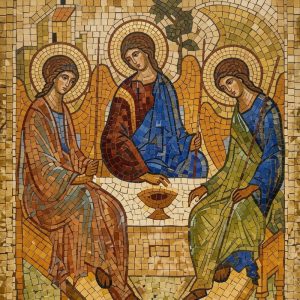 Мозаика «Святая Троица» в классическом стиле