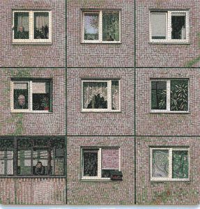 Мозаика «Окна города» — Урбанистический пейзаж