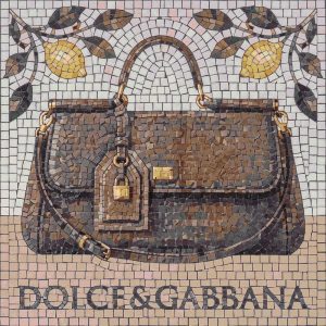Dolce & Gabbana Luxury Handbag Mosaic Art