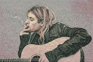 Мозаика Курт Кобейн с гитарой – MELTI