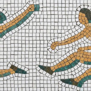 Классическая мозаика с человеческими фигурами