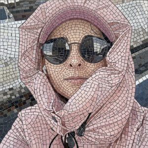 Средний модуль: Мозаичное лицо