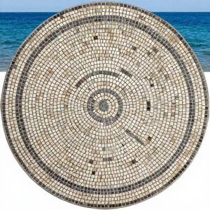 Спиральная мозаика в стиле Опус Тесселлатум