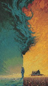 Сюрреалистическая мозаика «Космический вихрь»