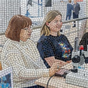 Мозаика «Промышленное сотрудничество»